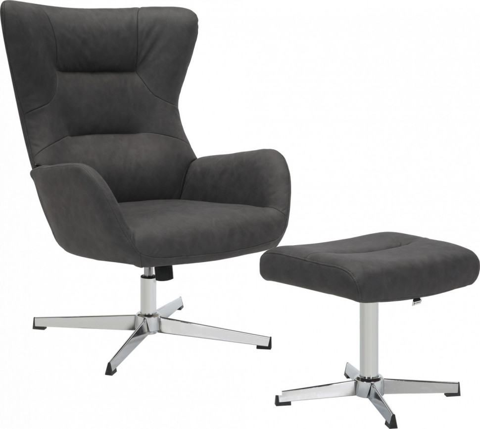 Кресло Everprof Apple Ткань Темно-серый